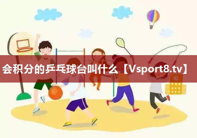 会积分的乒乓球台叫什么